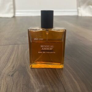 Vintage Bath And Body Works Sensual‎ Amber Perfume 1.7oz Retired